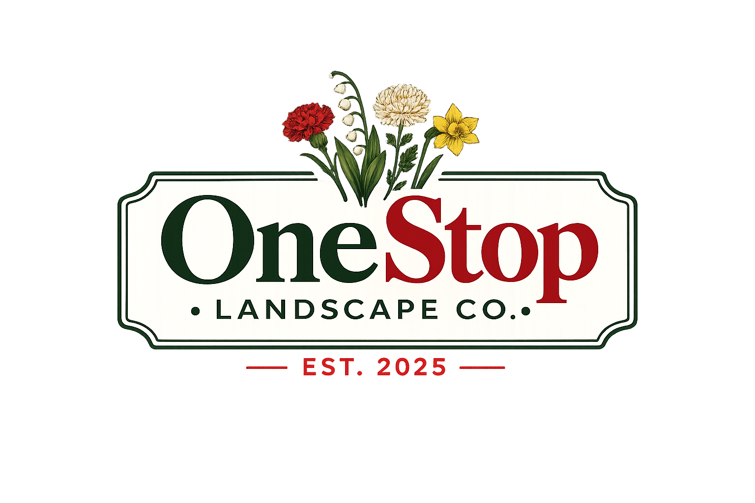 OneStop Landscape Co. — Established 2025